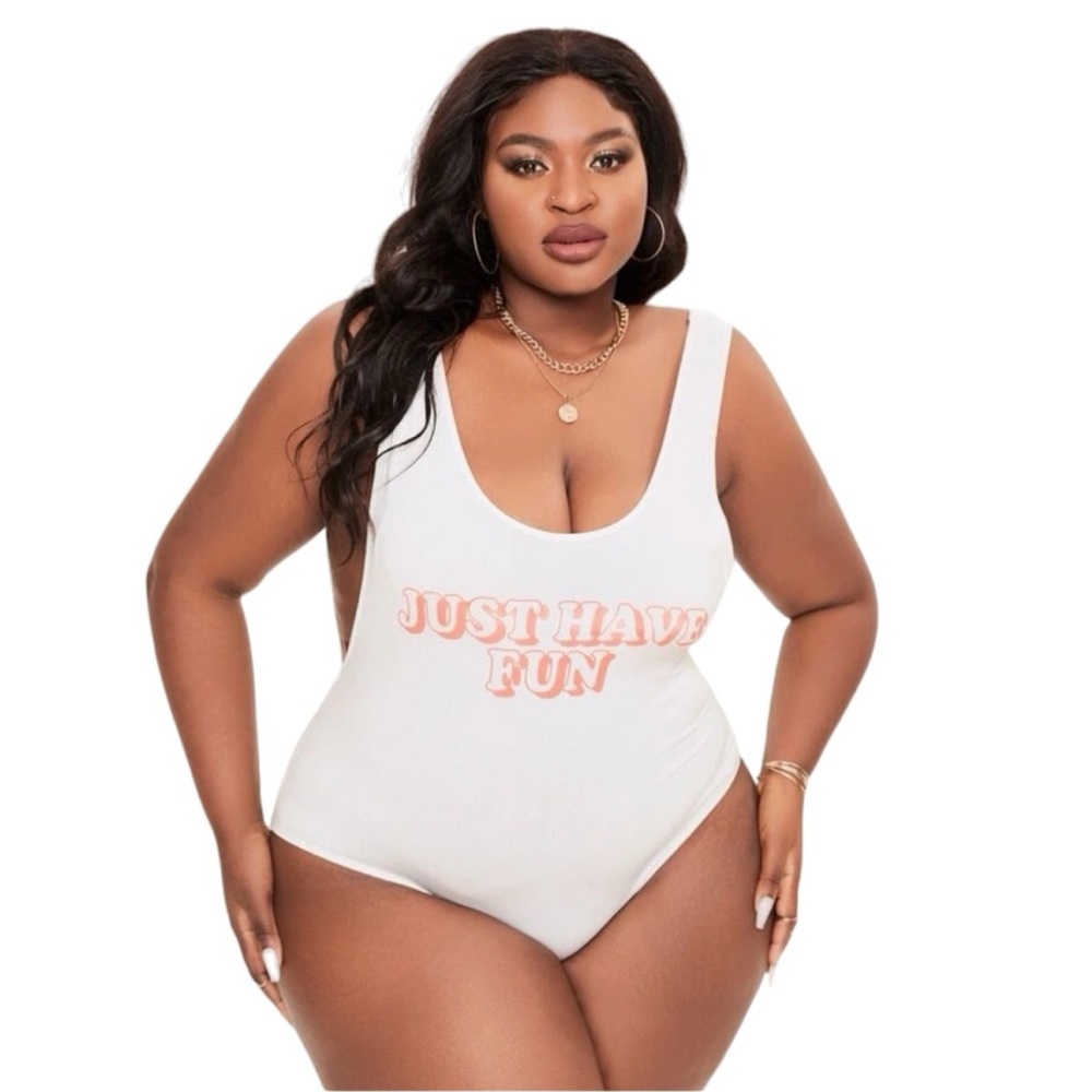 💟 3/$20 Plus Size 2X Bodysuit